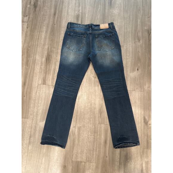 Carbon Relaxed Straight Men's Jeans Size 34x34 - Picture 3 of 4